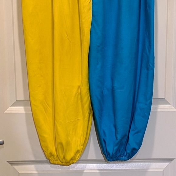 NWOT Beckwoman L Adjustable Waist Handmade Rayon and Cotton Harem Pants - Picture 3 of 5